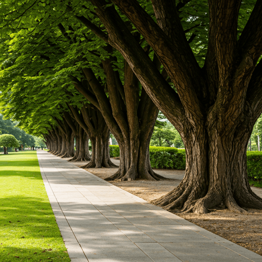 Посадка Крупномеров